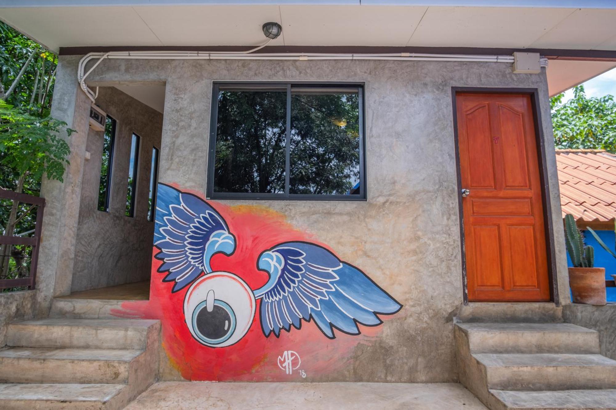 Happy House Backpackers Hostel Pai Exterior foto